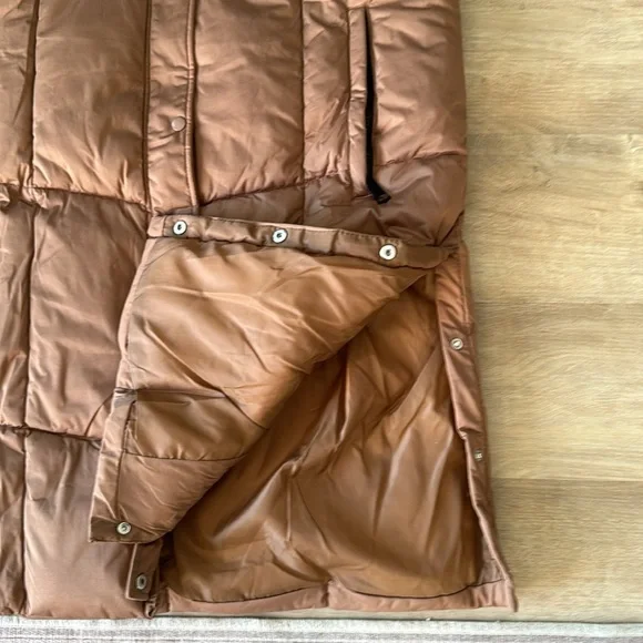 Avec Les Filles Women's Quilted Longline Puffer Vest Sz XL - Picture 11 of 14